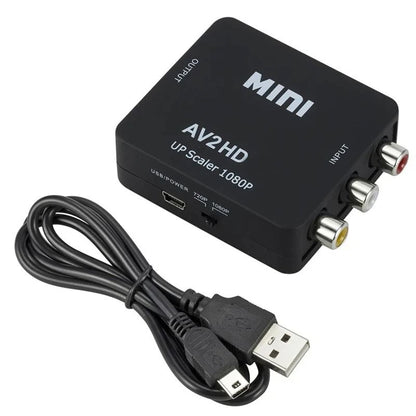 RCA AV To HDMI Converter 1080P Video Adapter With Audio Support 5