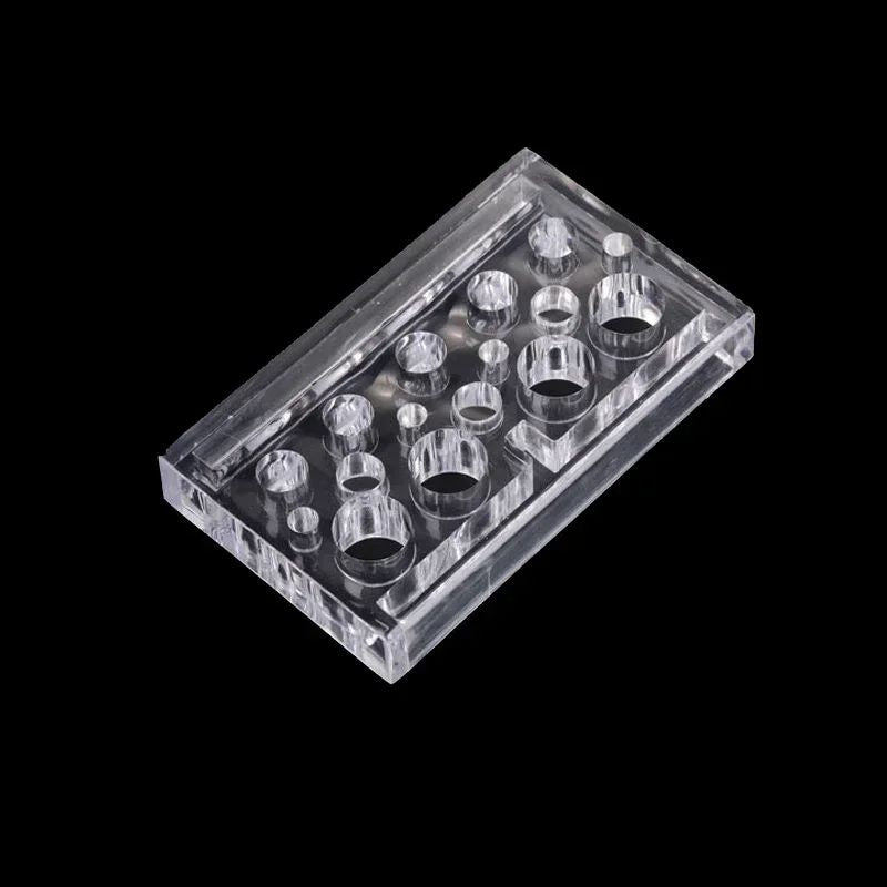 Acrylic Tattoo Ink Cup Stand Holder  Permanent Makeup  Microblading Pigment Organizer 15