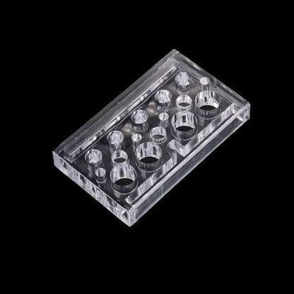 Acrylic Tattoo Ink Cup Stand Holder  Permanent Makeup  Microblading Pigment Organizer 15