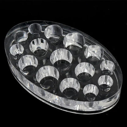 Acrylic Tattoo Ink Cup Stand Holder  Permanent Makeup  Microblading Pigment Organizer 4