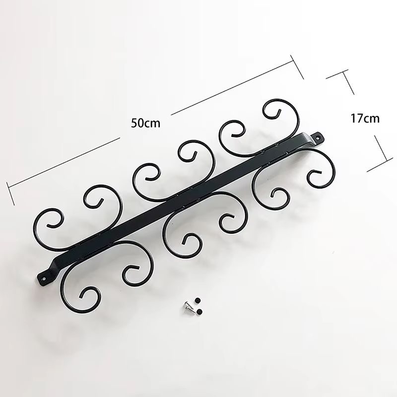 Metal Wine Glass Rack 4812 Cup Stemware Hanging Holder For Cabinets Bars Kitchens 11