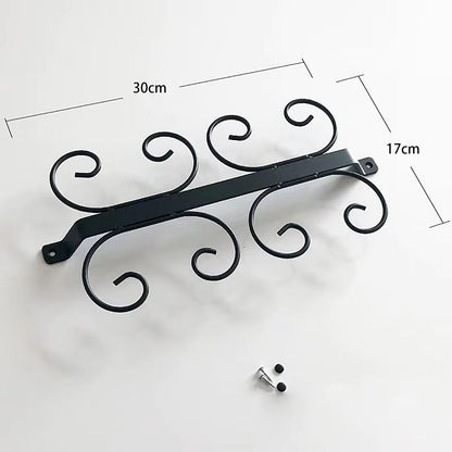 Metal Wine Glass Rack 4812 Cup Stemware Hanging Holder For Cabinets Bars Kitchens 6