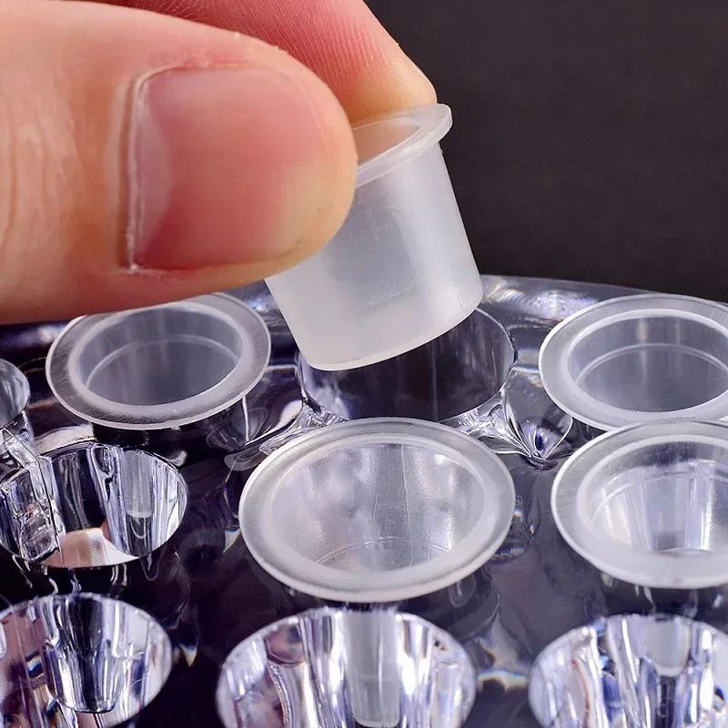 Acrylic Tattoo Ink Cup Stand Holder  Permanent Makeup  Microblading Pigment Organizer 1