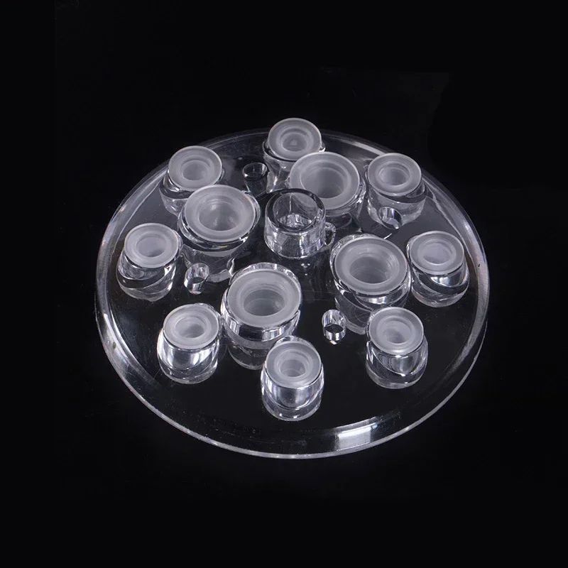 Acrylic Tattoo Ink Cup Stand Holder  Permanent Makeup  Microblading Pigment Organizer 14