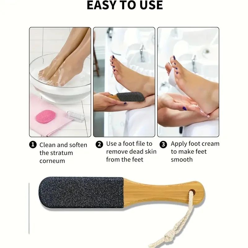 Professional DualSided Heavy Duty Callus Remover Foot File  Coarse  Fine Pedicure Tool For Soft Smo 2
