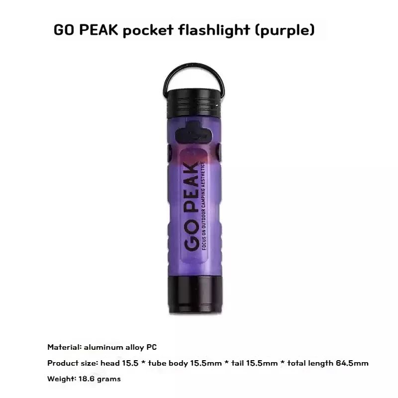 PocketGlow Mini Keychain Flashlight  UltraCompact Everyday Carry LED Light 8