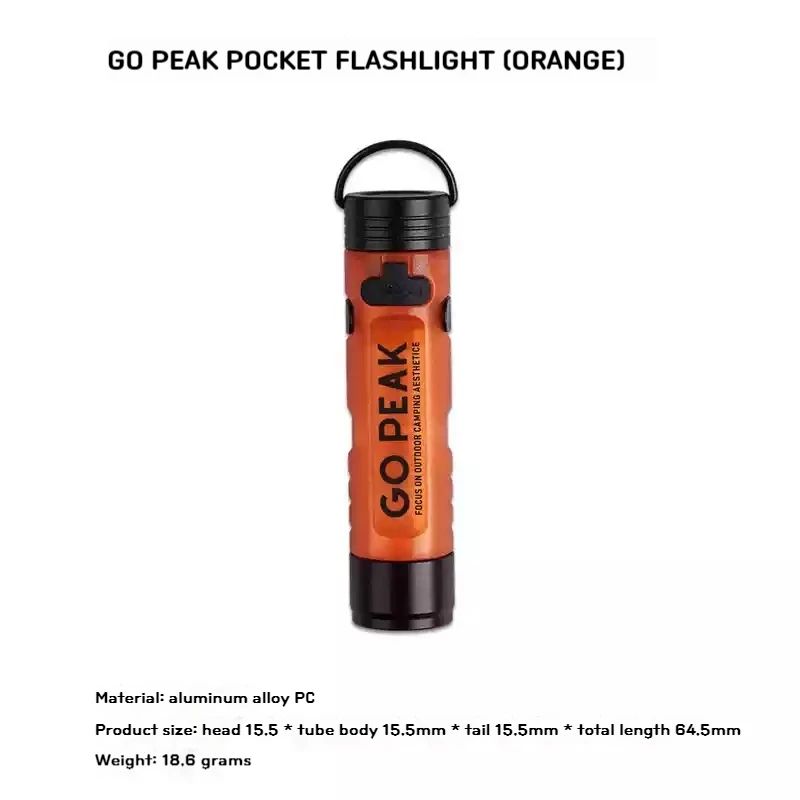 PocketGlow Mini Keychain Flashlight  UltraCompact Everyday Carry LED Light 9