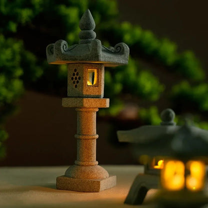 Pagoda Lantern Garden Statue  Zen Landscape Decor For Yard Bonsai  Aquariums 4