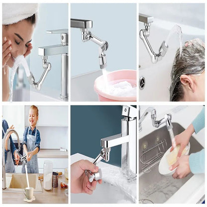 1080 Rotating Kitchen  Bathroom Faucet Sprayer Head  Universal 2224 Mm Aerator Nozzle 5