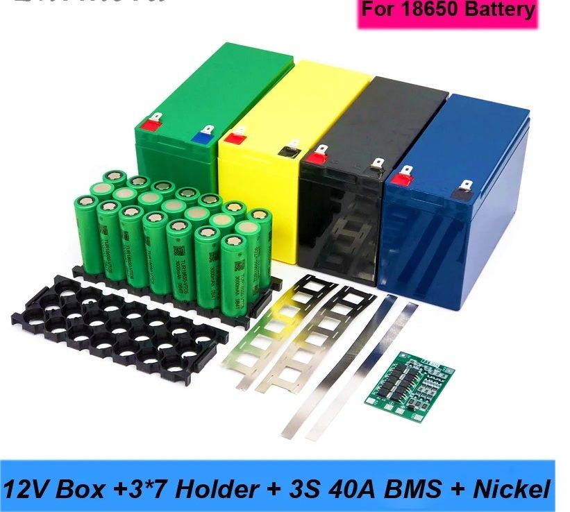 Battery Storage Box 12V 7Ah To 20Ah With 3S BMS For Lead Acid Replacement 1