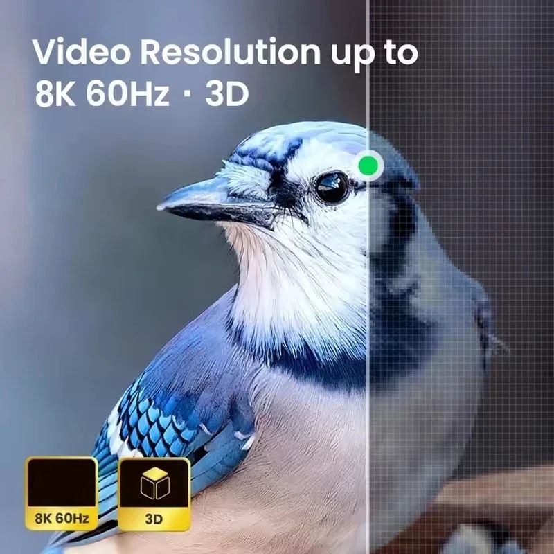 8K HDMI Extender Female To Female Cable Adapter Connector 5