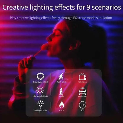 Mini RGB Adjustable LED Fill Light Portable Selfie And Photography Light 3