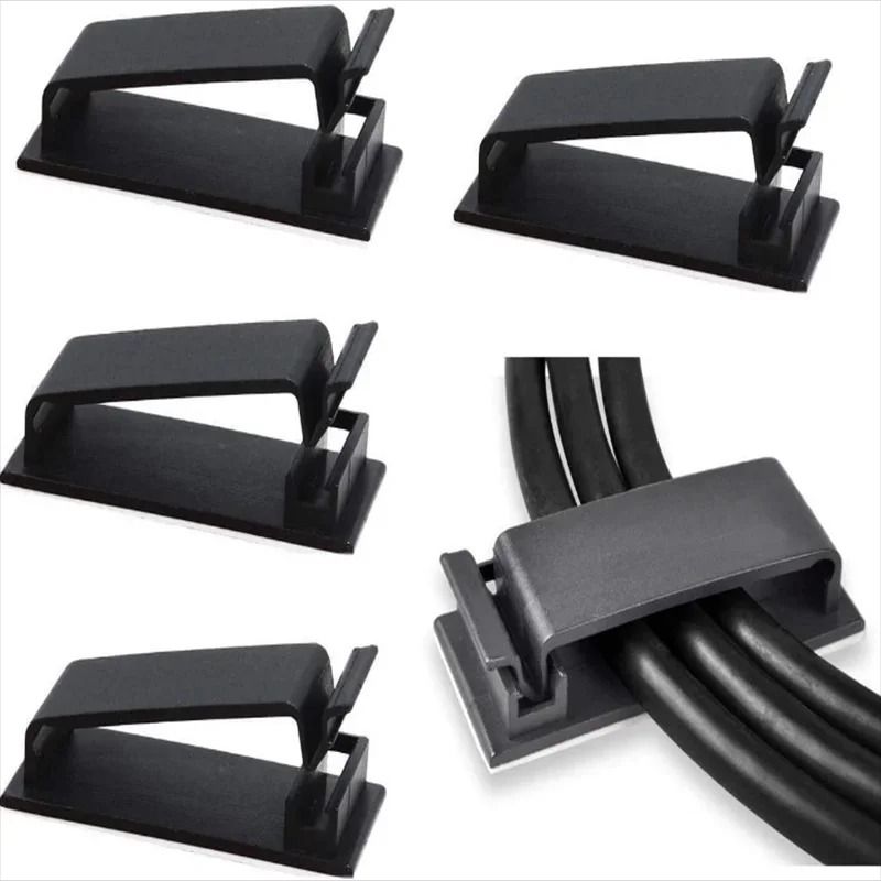 Cable Fixing Clip Wire Sorting Buckle Organizer Set 10 Piece