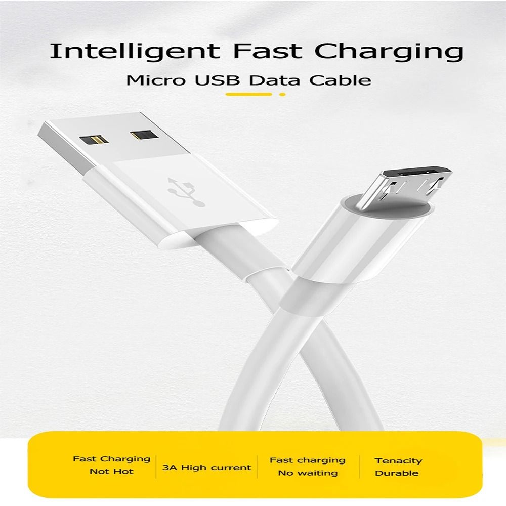 Micro USB Cable 3A Fast Charging Data Wire For Android Phones And Devices 2