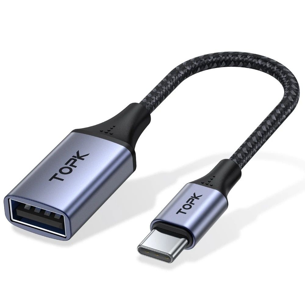 USB C to USB Adapter OTG Cable Type C Male to USB 3.0 Female Converter