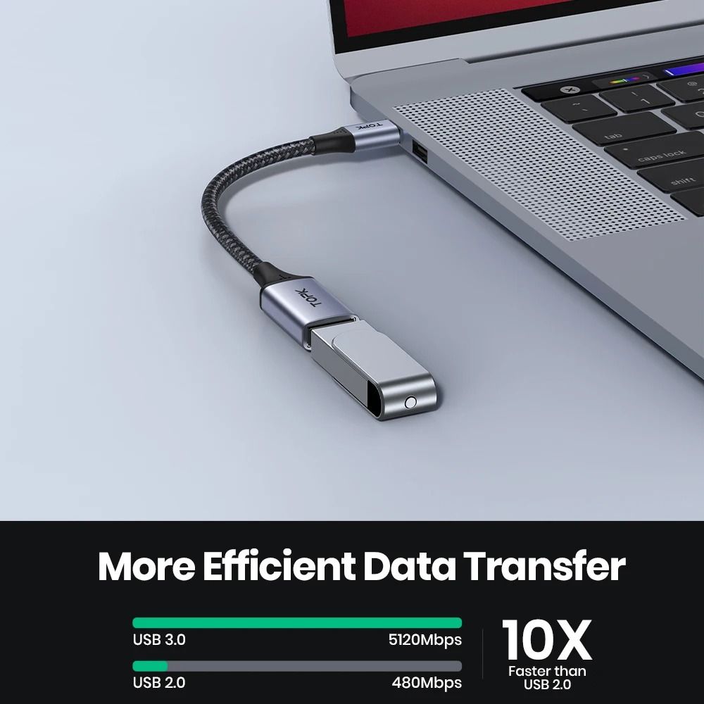 USB C To USB Adapter OTG Cable Type C Male To USB 30 Female Converter 1
