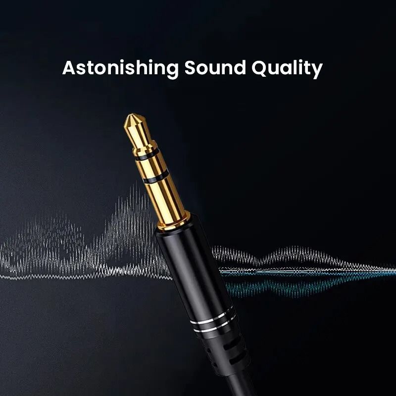 35mm Audio Extension Cable Male To Female Stereo Aux Cord 2