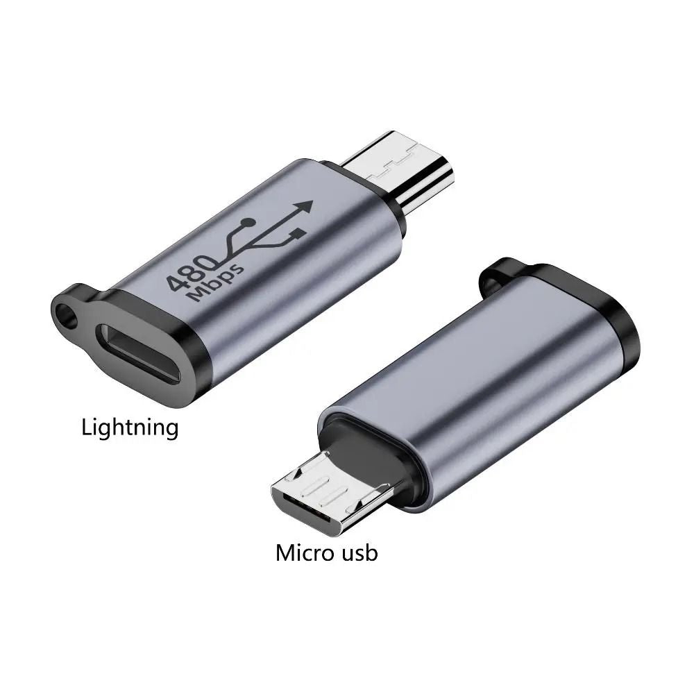 Multi Interface Phone Adapter Type C And Micro USB Converter 6