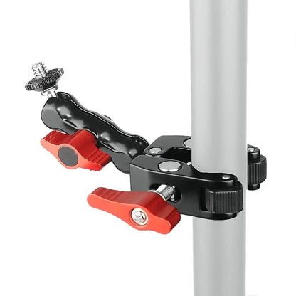 Camera Super Clamp Mount with 360 Degree Ballhead Magic Arm Adapter