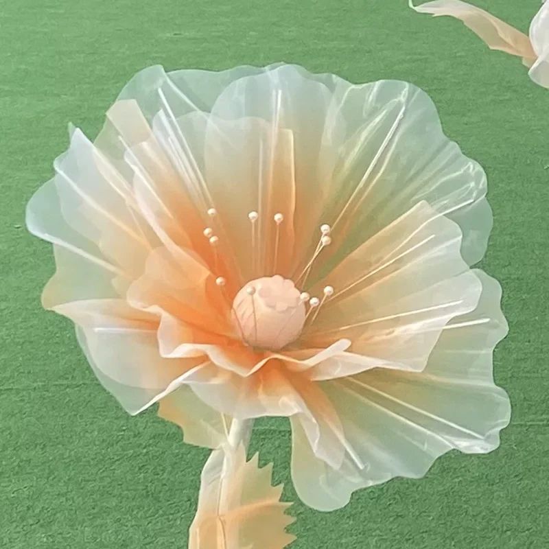 50cm 3D Simulation Butterfly  Large Hanging Gauze Decoration For Weddings Festivals  Outdoor Displa 13