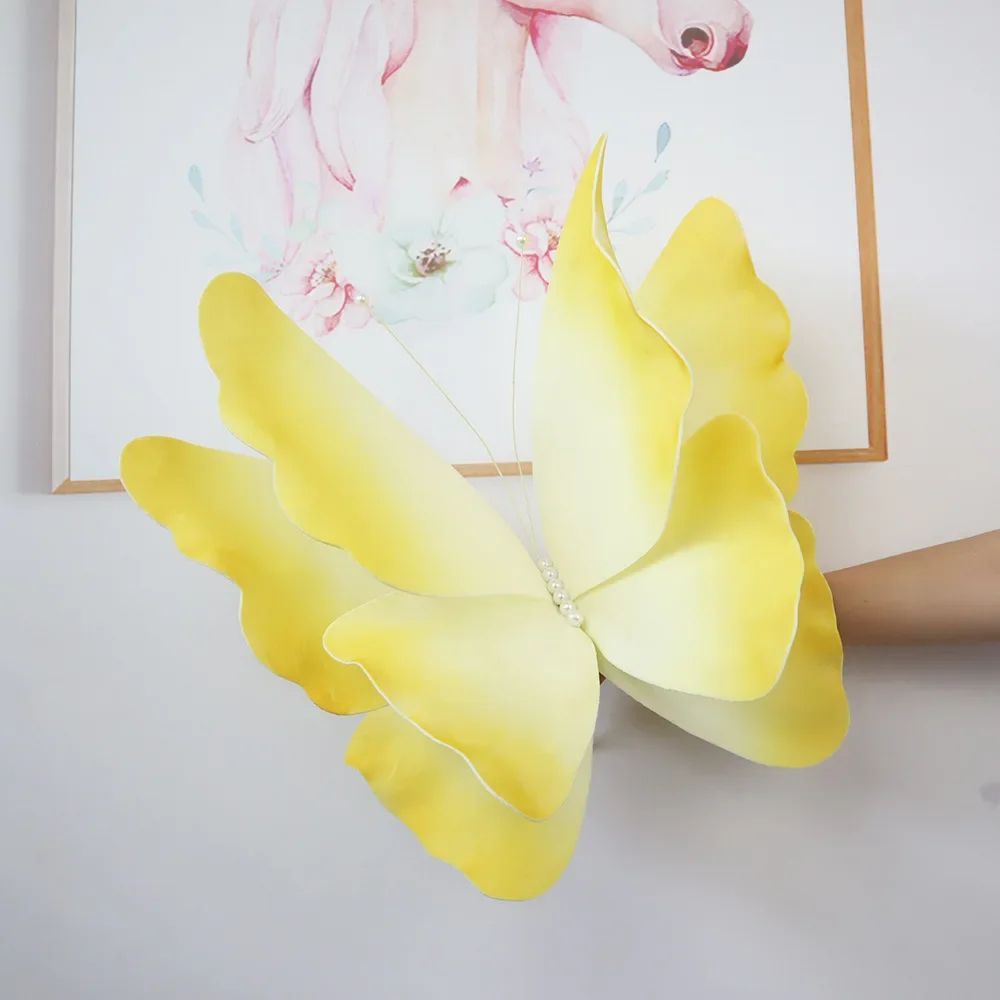50cm 3D Simulation Butterfly  Large Hanging Gauze Decoration For Weddings Festivals  Outdoor Displa 14