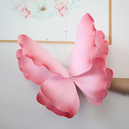 50cm 3D Simulation Butterfly  Large Hanging Gauze Decoration For Weddings Festivals  Outdoor Displa 15