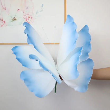 50cm 3D Simulation Butterfly  Large Hanging Gauze Decoration For Weddings Festivals  Outdoor Displa 17