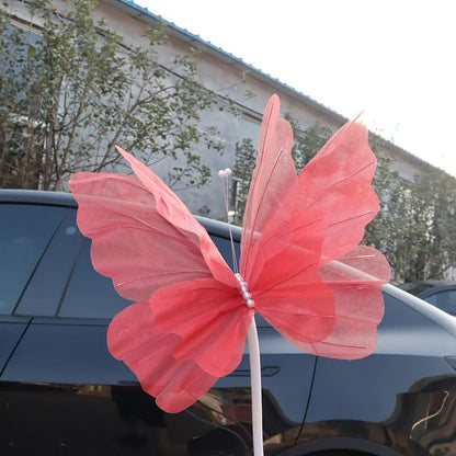 50cm 3D Simulation Butterfly  Large Hanging Gauze Decoration For Weddings Festivals  Outdoor Displa 18