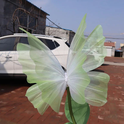 50cm 3D Simulation Butterfly  Large Hanging Gauze Decoration For Weddings Festivals  Outdoor Displa 21