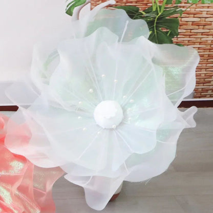 50cm 3D Simulation Butterfly  Large Hanging Gauze Decoration For Weddings Festivals  Outdoor Displa 5