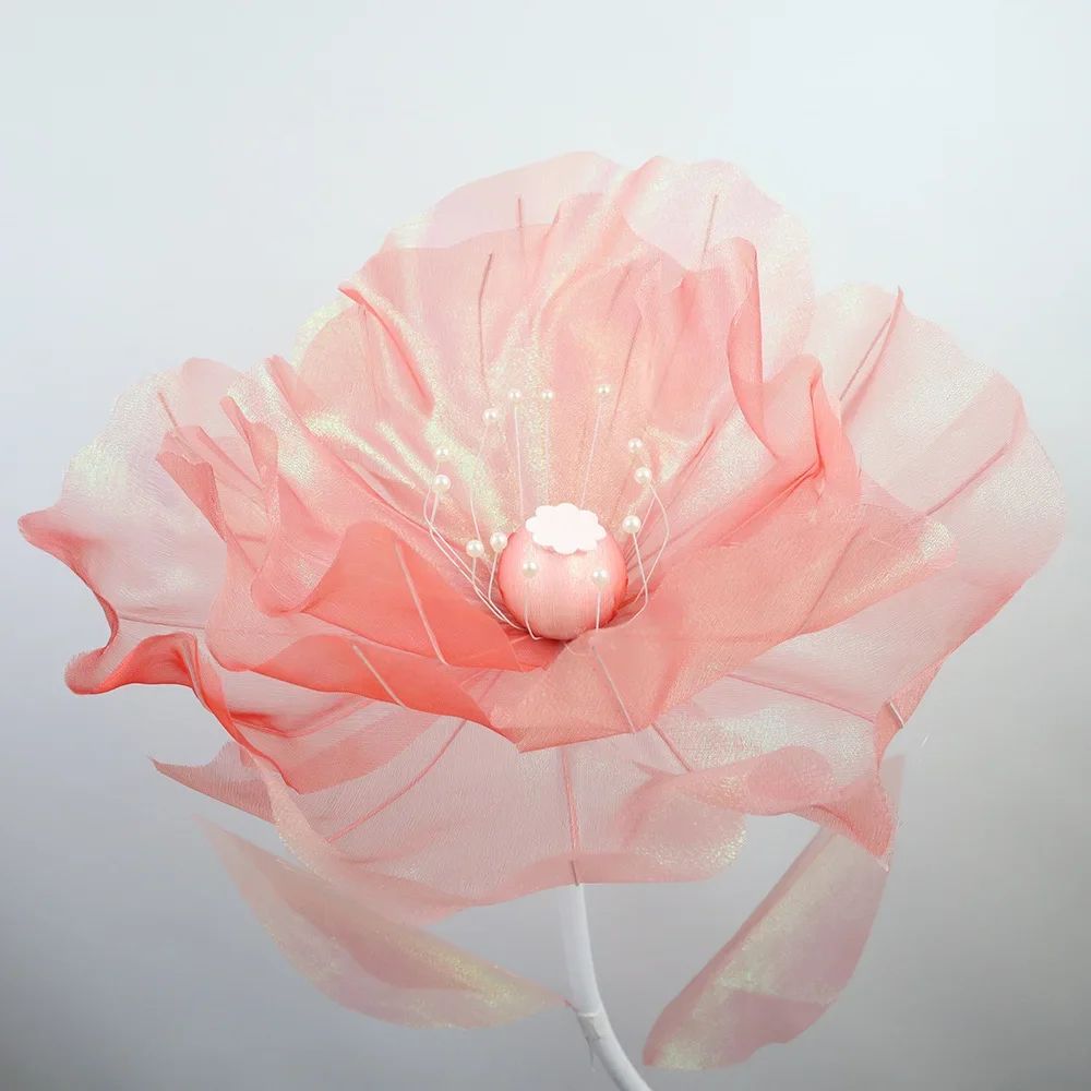 50cm 3D Simulation Butterfly  Large Hanging Gauze Decoration For Weddings Festivals  Outdoor Displa 6