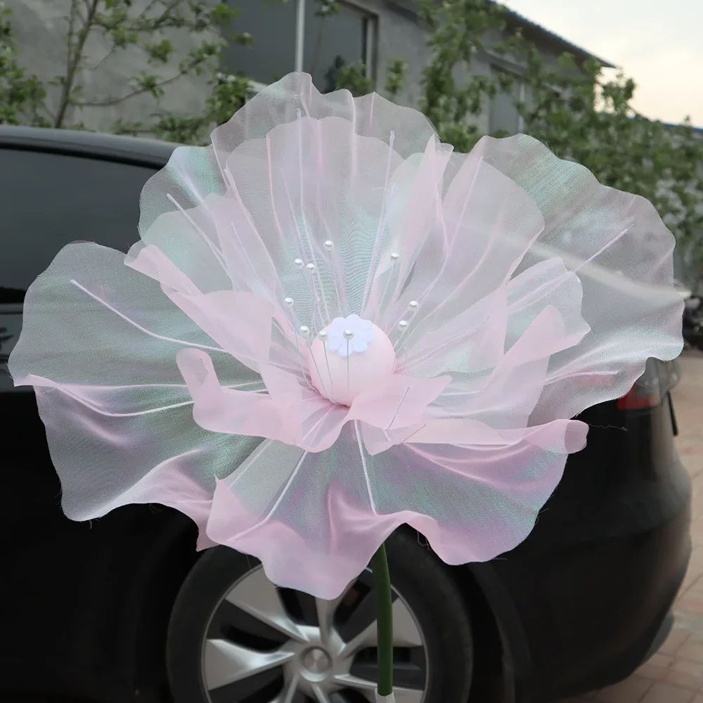50cm 3D Simulation Butterfly  Large Hanging Gauze Decoration For Weddings Festivals  Outdoor Displa 12