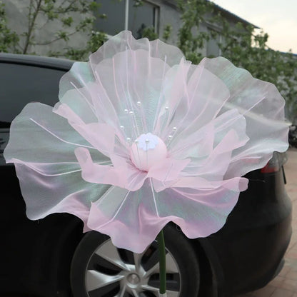 50cm 3D Simulation Butterfly  Large Hanging Gauze Decoration For Weddings Festivals  Outdoor Displa 12