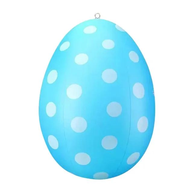 16Inch Giant Easter Egg Inflatable Ornament  Outdoor PVC Garden Decoration 7