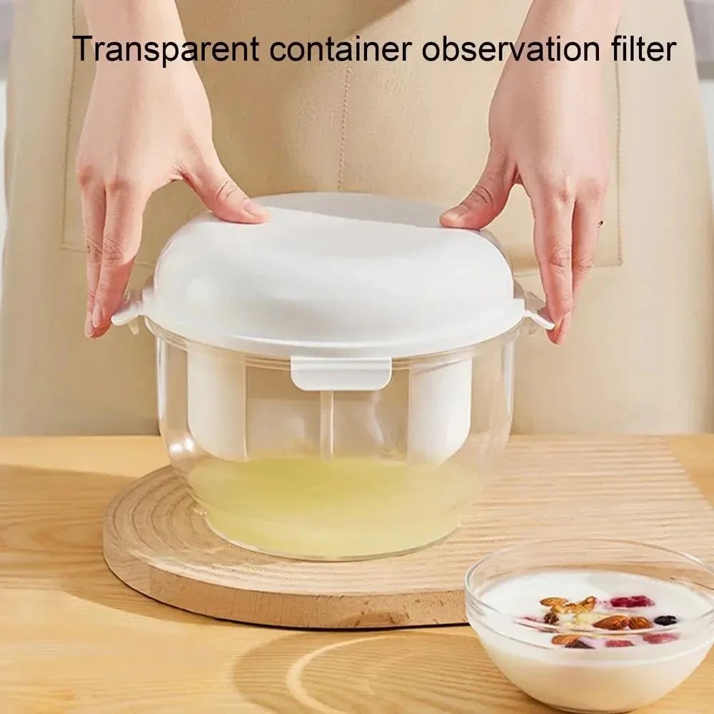Coffee  Yogurt Filter Maker  Fine Mesh Strainer For Greek Yogurt Cheese  Soy Milk 3