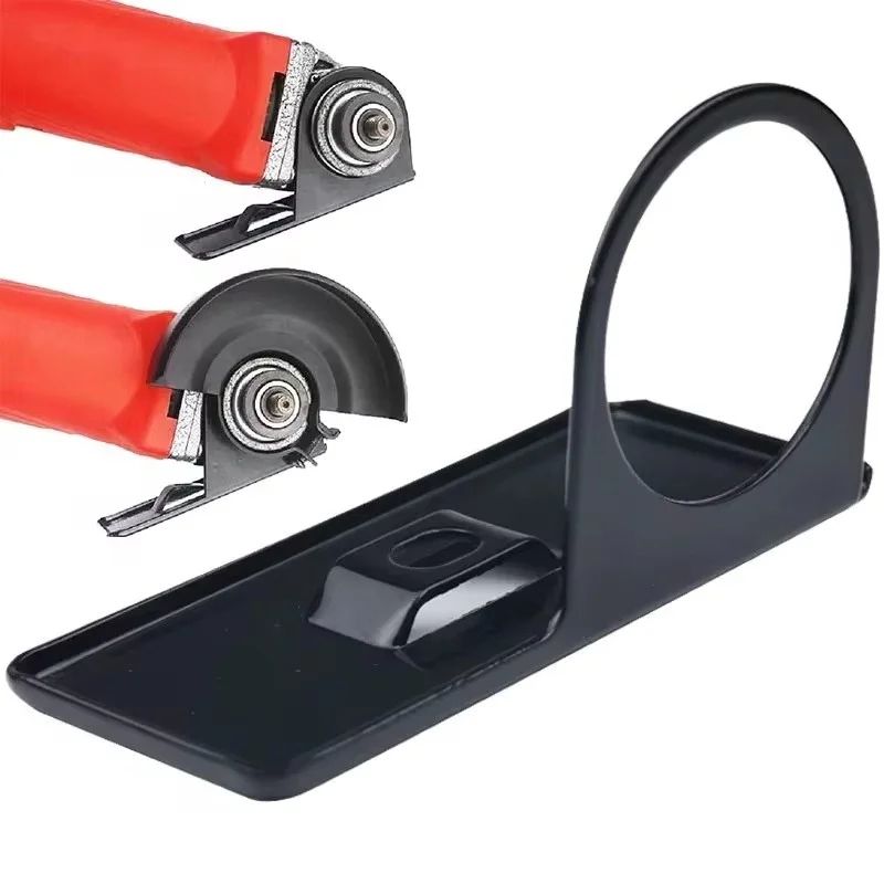 Pro-Grip Angle Grinder Base Stand - Adjustable Heavy-Duty Steel Holder for DIY & Workshop Cutting