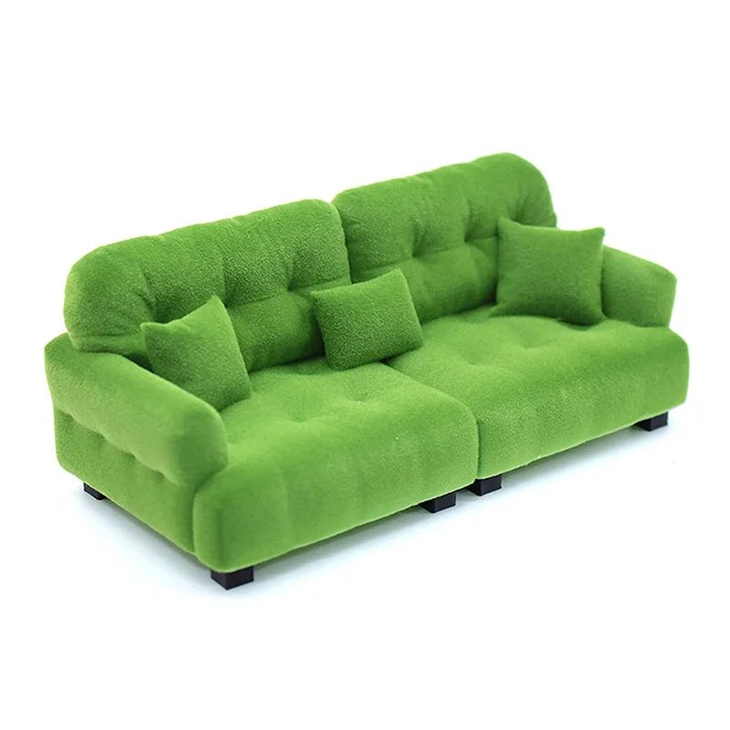 Miniature Living Room Sofa Toy For Dollhouse Accessories 3