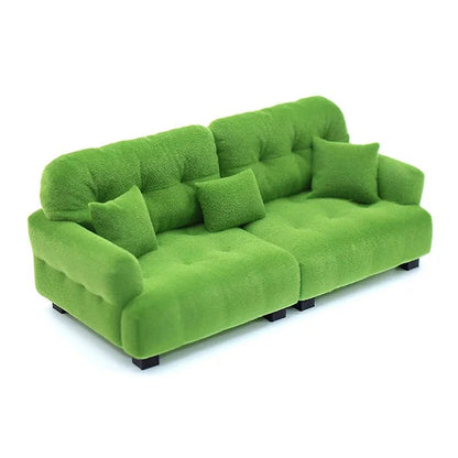 Miniature Living Room Sofa Toy For Dollhouse Accessories 3