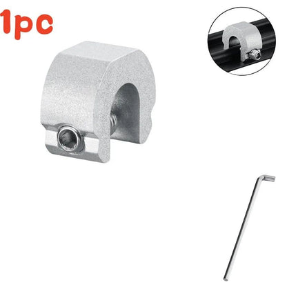 SecureGlide Aluminum Sliding Window  Door Stopper 3510 Pcs  AntiTheft  Child Safety Lock 6