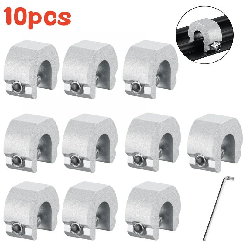 SecureGlide Aluminum Sliding Window  Door Stopper 3510 Pcs  AntiTheft  Child Safety Lock 15