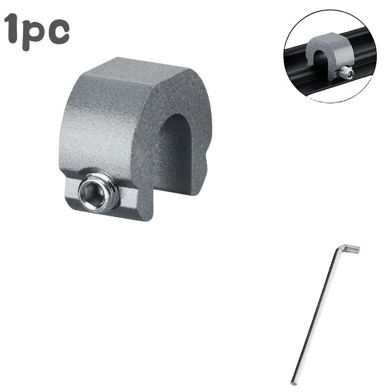 SecureGlide Aluminum Sliding Window  Door Stopper 3510 Pcs  AntiTheft  Child Safety Lock 7
