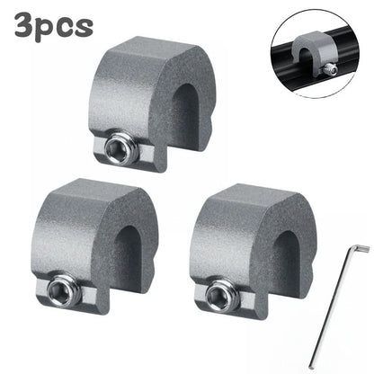 SecureGlide Aluminum Sliding Window  Door Stopper 3510 Pcs  AntiTheft  Child Safety Lock 10