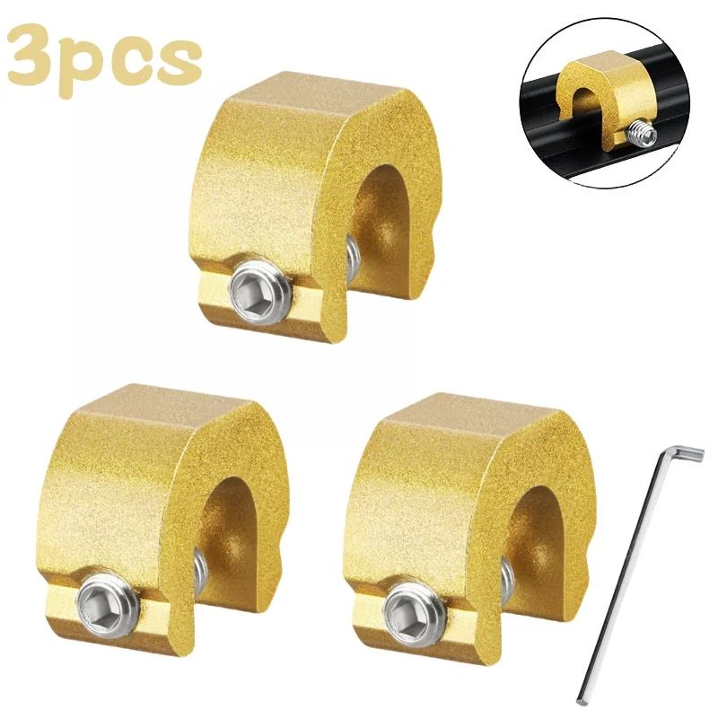 SecureGlide Aluminum Sliding Window  Door Stopper 3510 Pcs  AntiTheft  Child Safety Lock 11