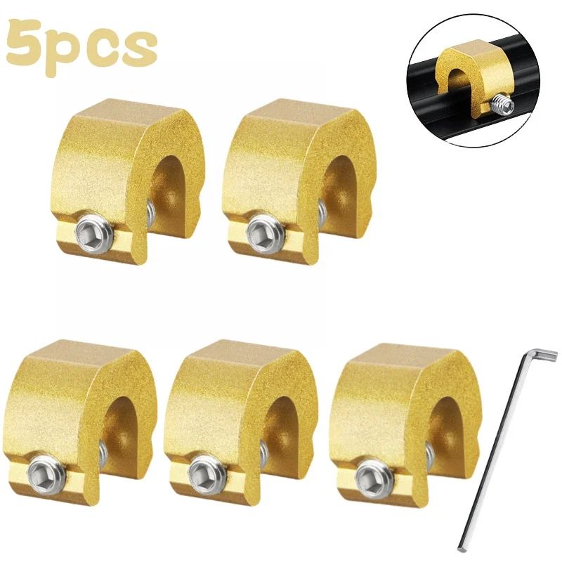 SecureGlide Aluminum Sliding Window  Door Stopper 3510 Pcs  AntiTheft  Child Safety Lock 14
