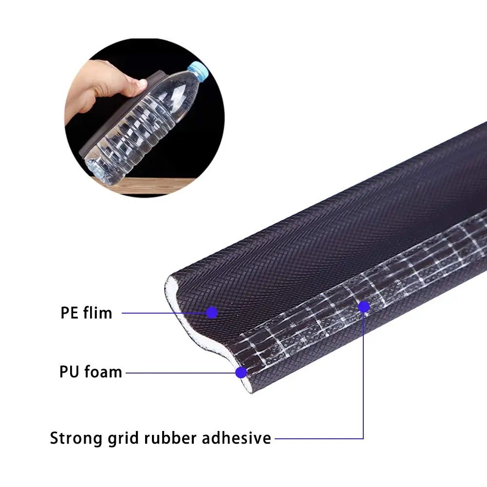 Premium Acoustic Foam Window  Door Seal Strip  SelfAdhesive Weather Stripping Tape 3