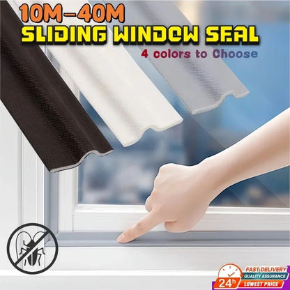 EnergyGuard Self-Adhesive Foam Weather Seal Strip (20/30/40 m) - Sliding Door & Window Gap Filler
