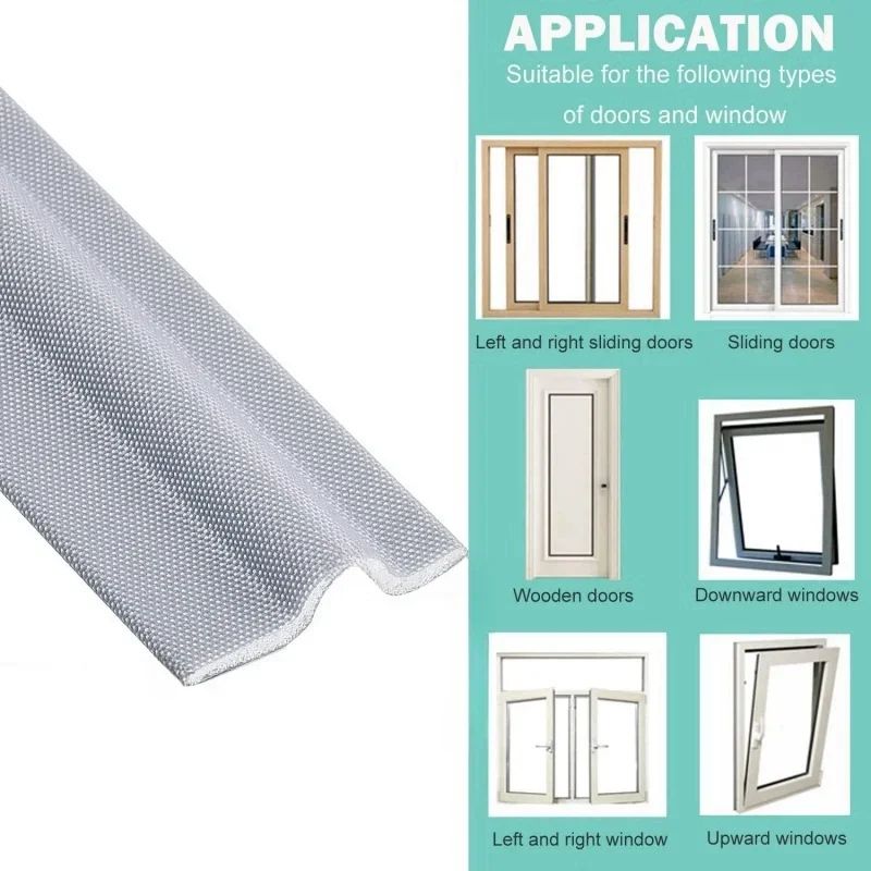 EnergyGuard SelfAdhesive Foam Weather Seal Strip 203040 M  Sliding Door  Window Gap Filler 5