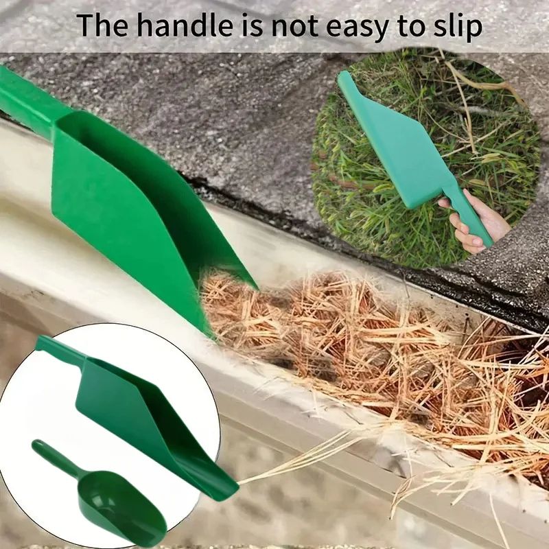 Getter LargeCapacity Gutter Scoop  HeavyDuty Gutter Cleaning Shovel  Leaf Debris Removal Tool 5