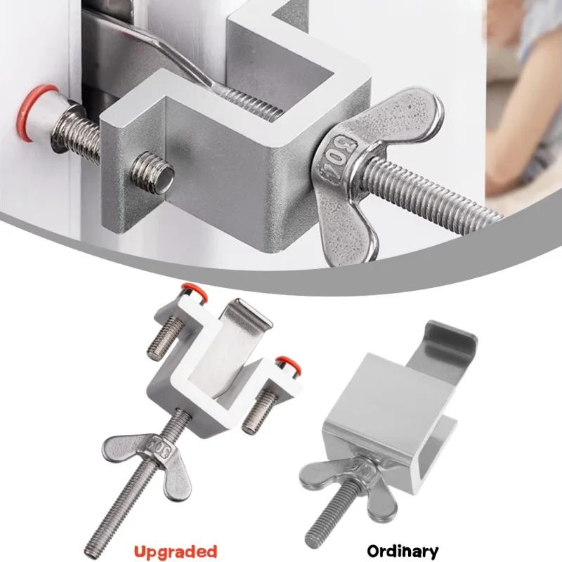 SecureStay Portable Travel Door Lock & Dual-Nut Safety Stopper