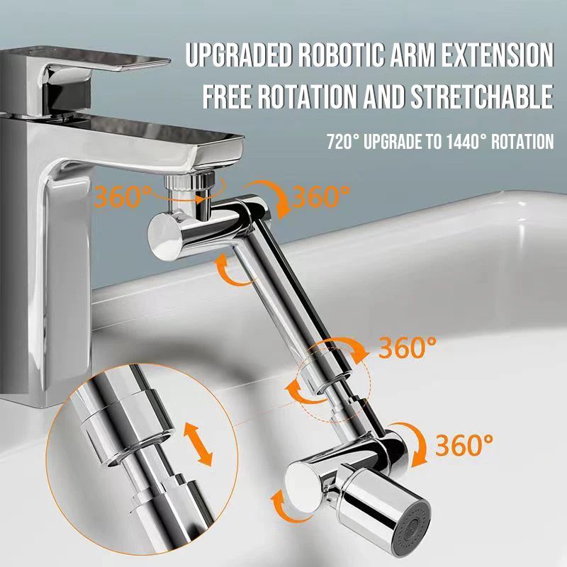 Rotatable 360 WaterSaving Faucet Aerator Adapter 1